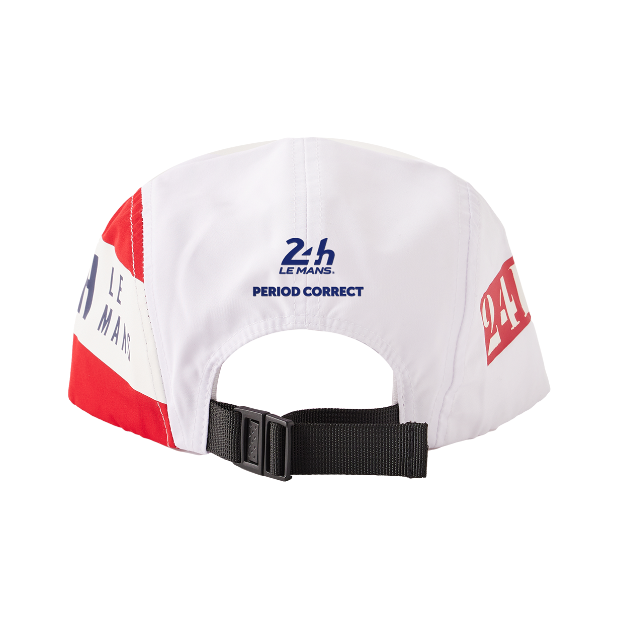 P.C. x 24H 5-PANEL NYLON HAT RED / BLACK