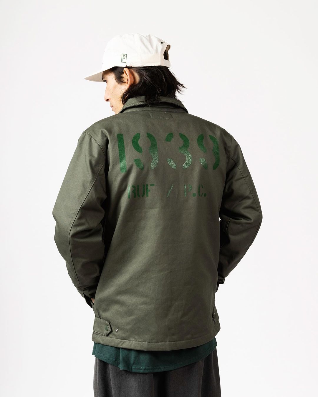 PC x ALOISA RUF 1939 WORK JACKET GREEN