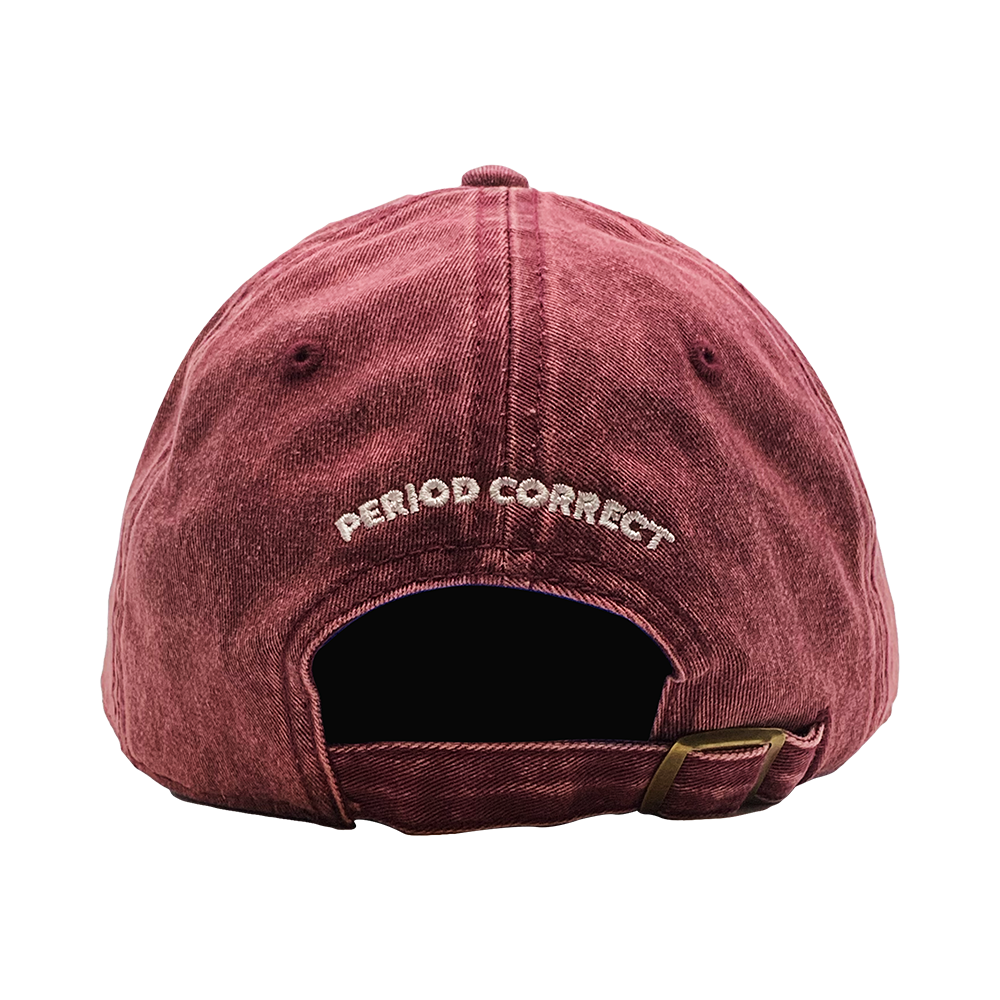 ARCHITECTURE & AUTOMOBILES DENIM HAT MAROON
