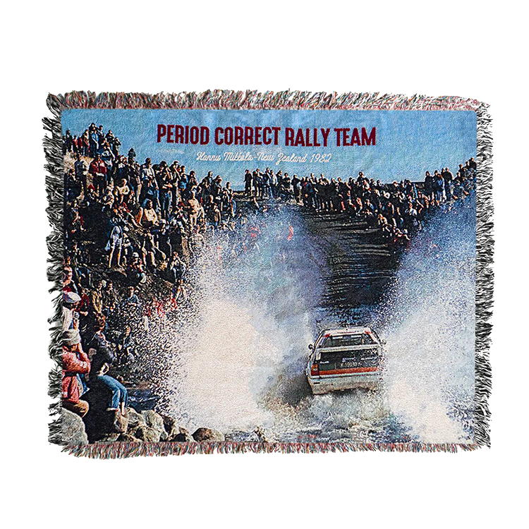 P.C. RALLY TEAM JACQUARD WOVEN BLANKET