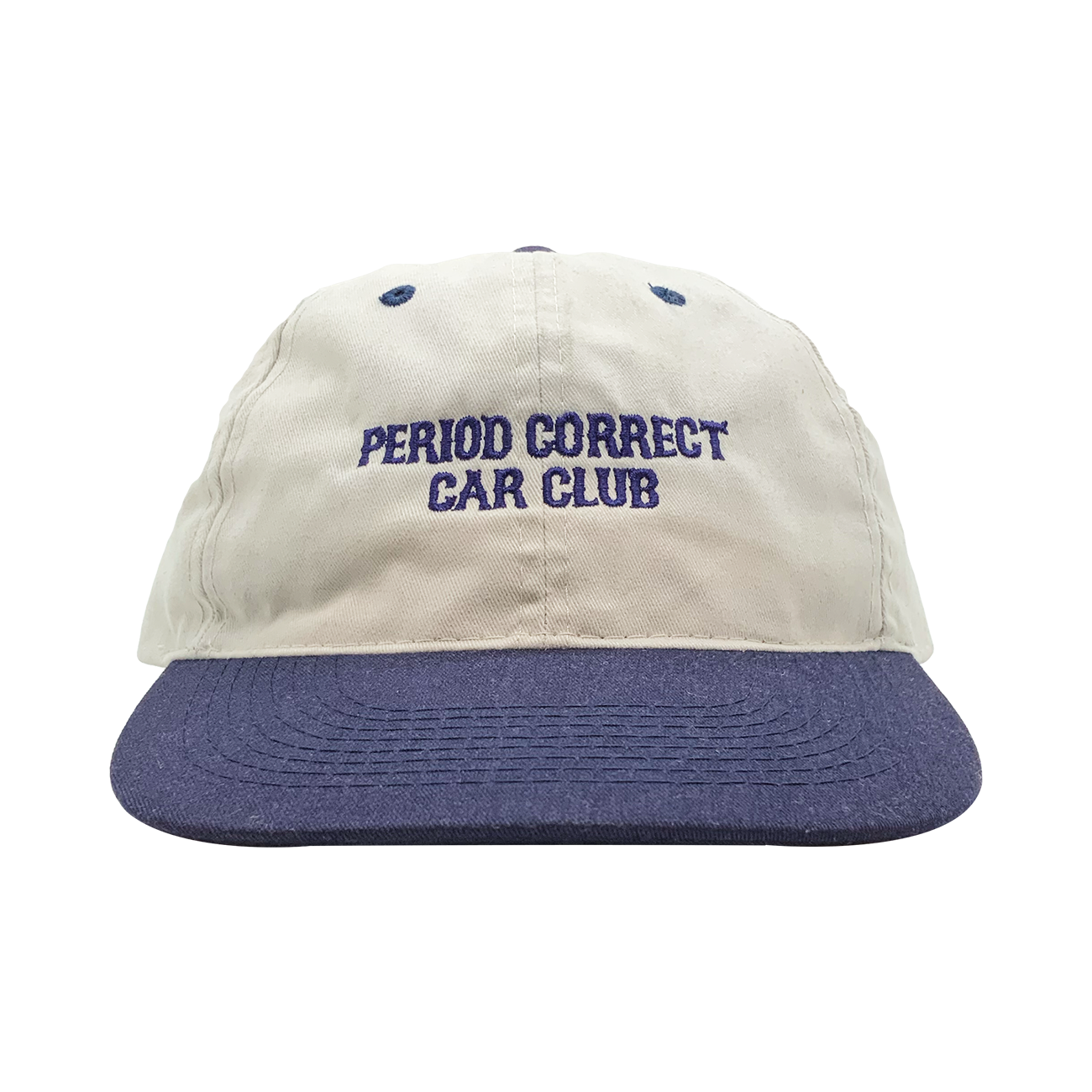 P.C. CAR CLUB HAT SILVER/NAVY