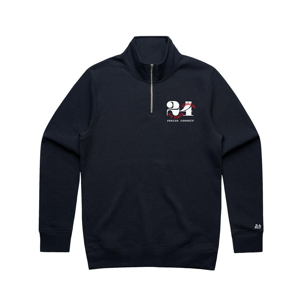 P.C. x 24H LE MANS HALF ZIP