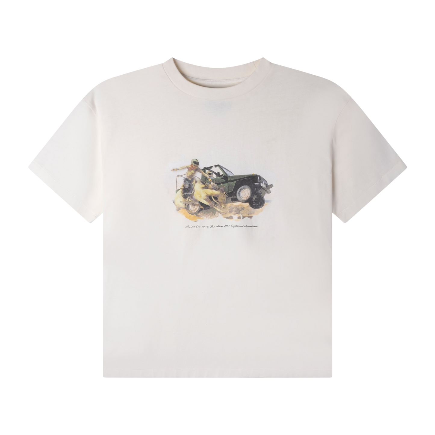 PC X MWCS HORSE TEE WHITE