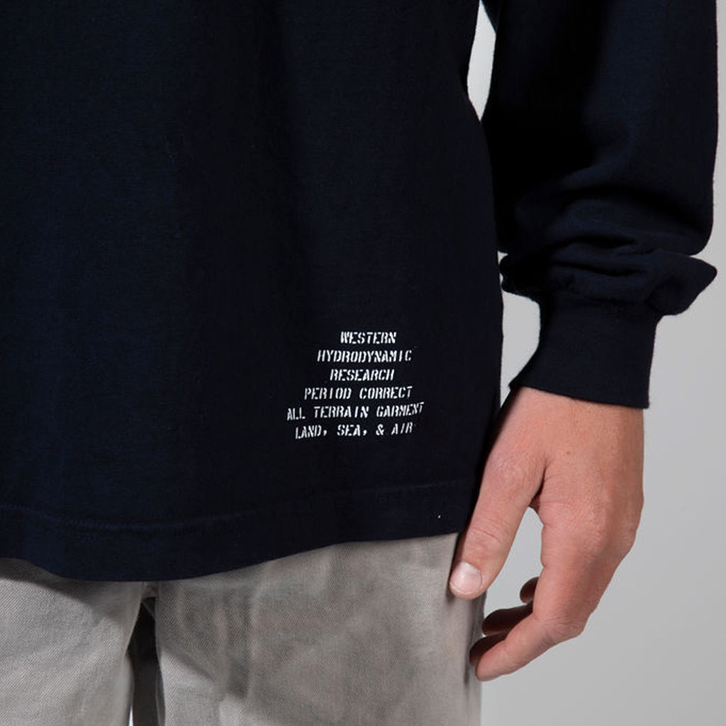 P.C. x WHR L/S TEE NAVY