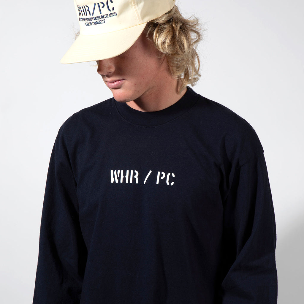 P.C. x WHR L/S TEE NAVY