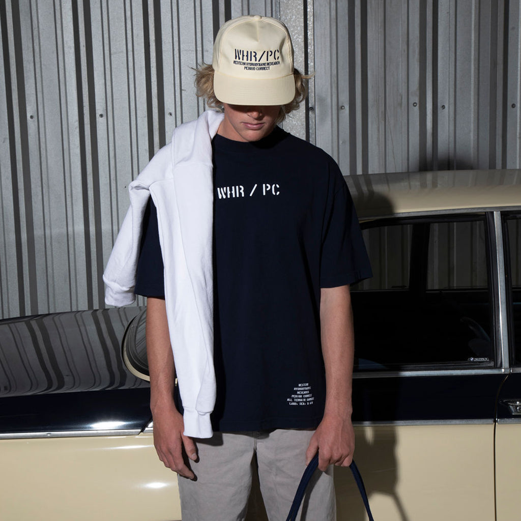 P.C. x WHR TEE NAVY