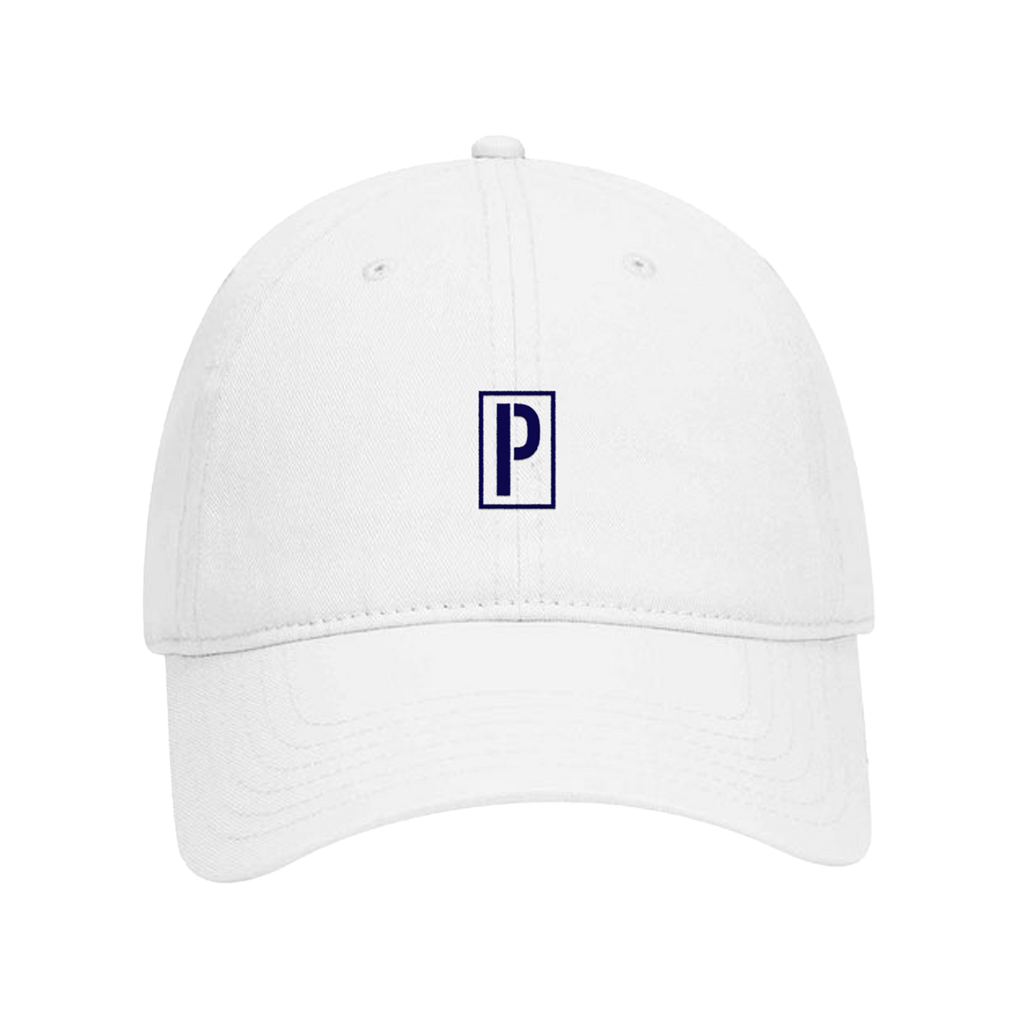 STENCIL P HAT WHITE