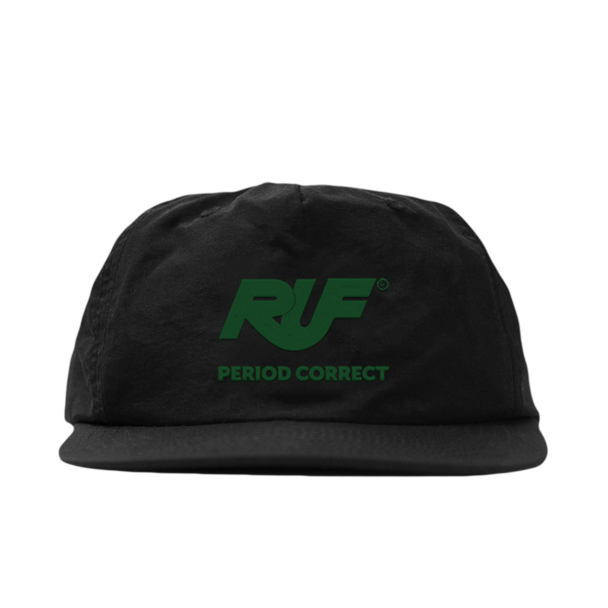 PC x ALOISA RUF LOGOS NYLON CAP BLACK