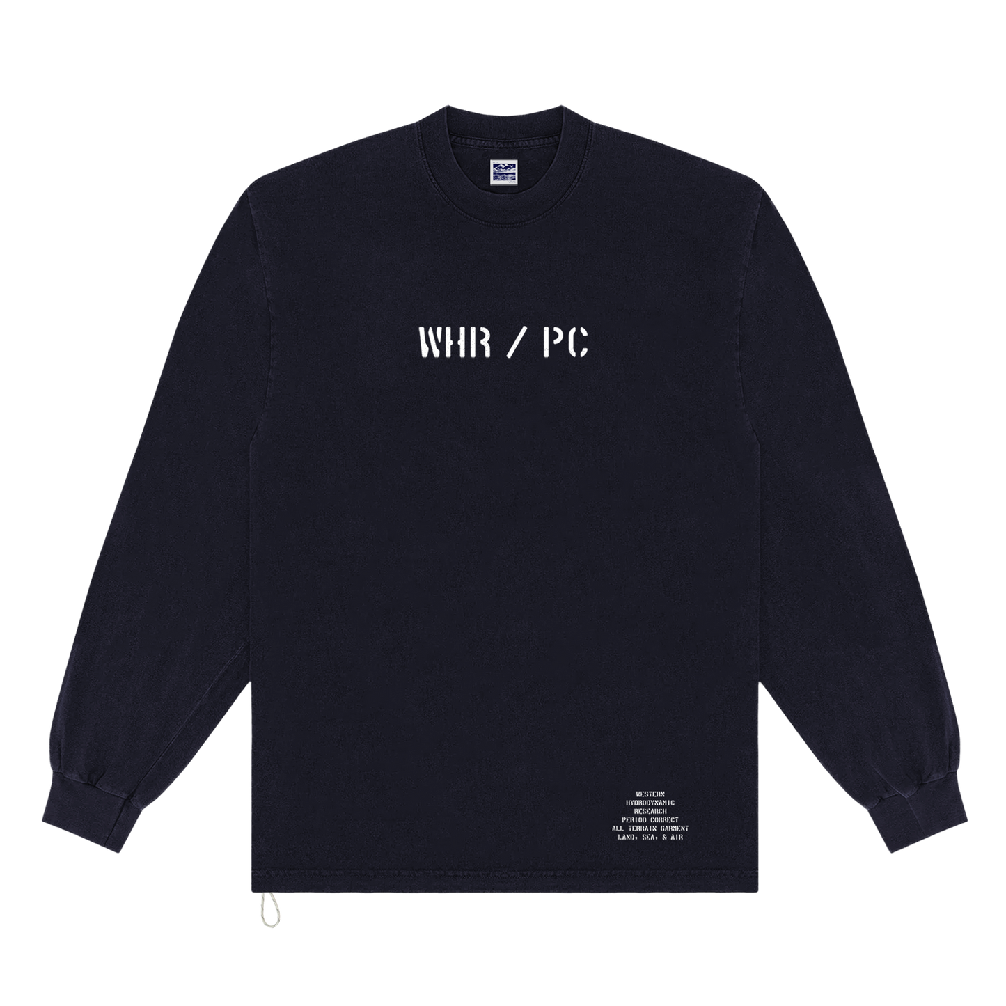 P.C. x WHR L/S TEE NAVY
