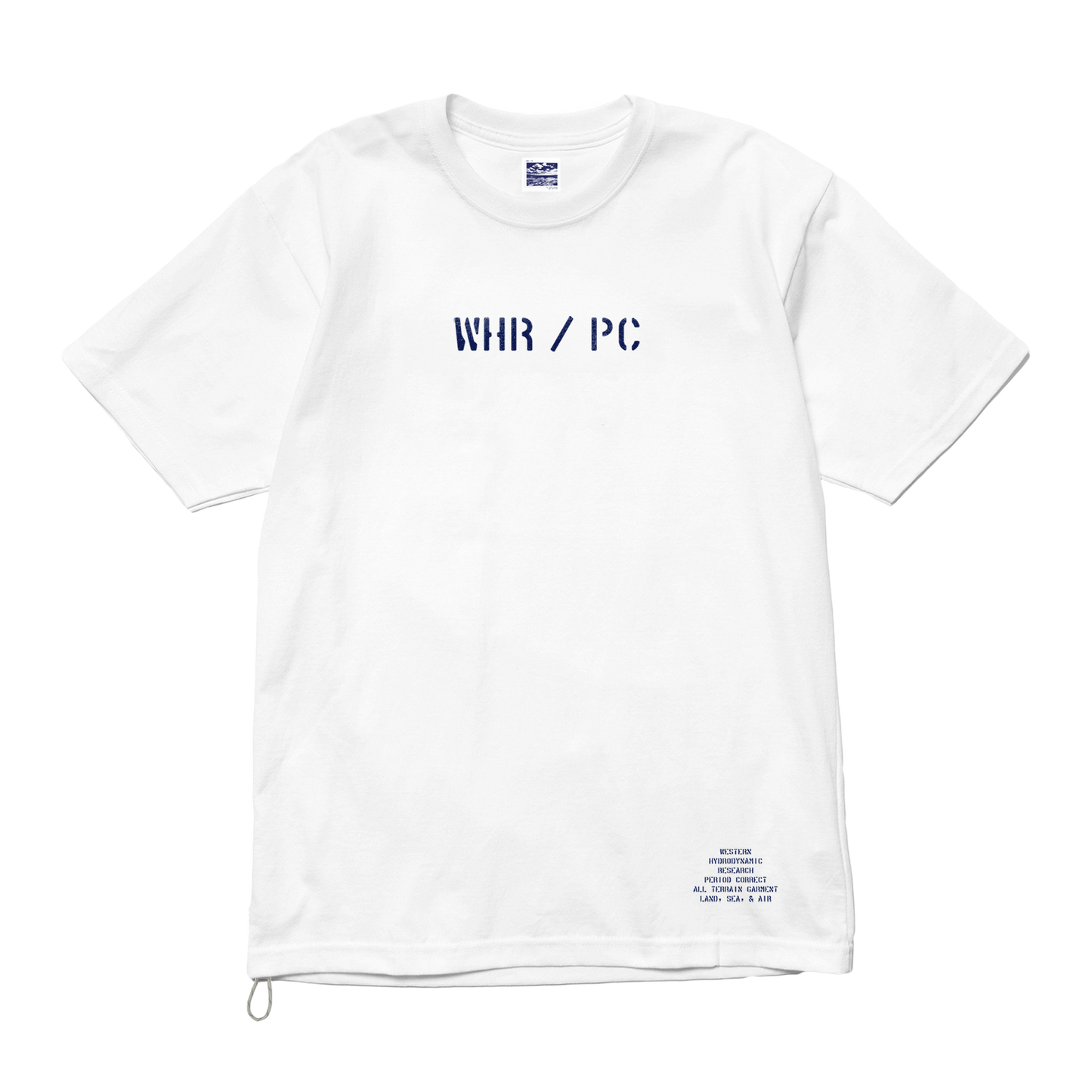 P.C. x WHR TEE WHITE