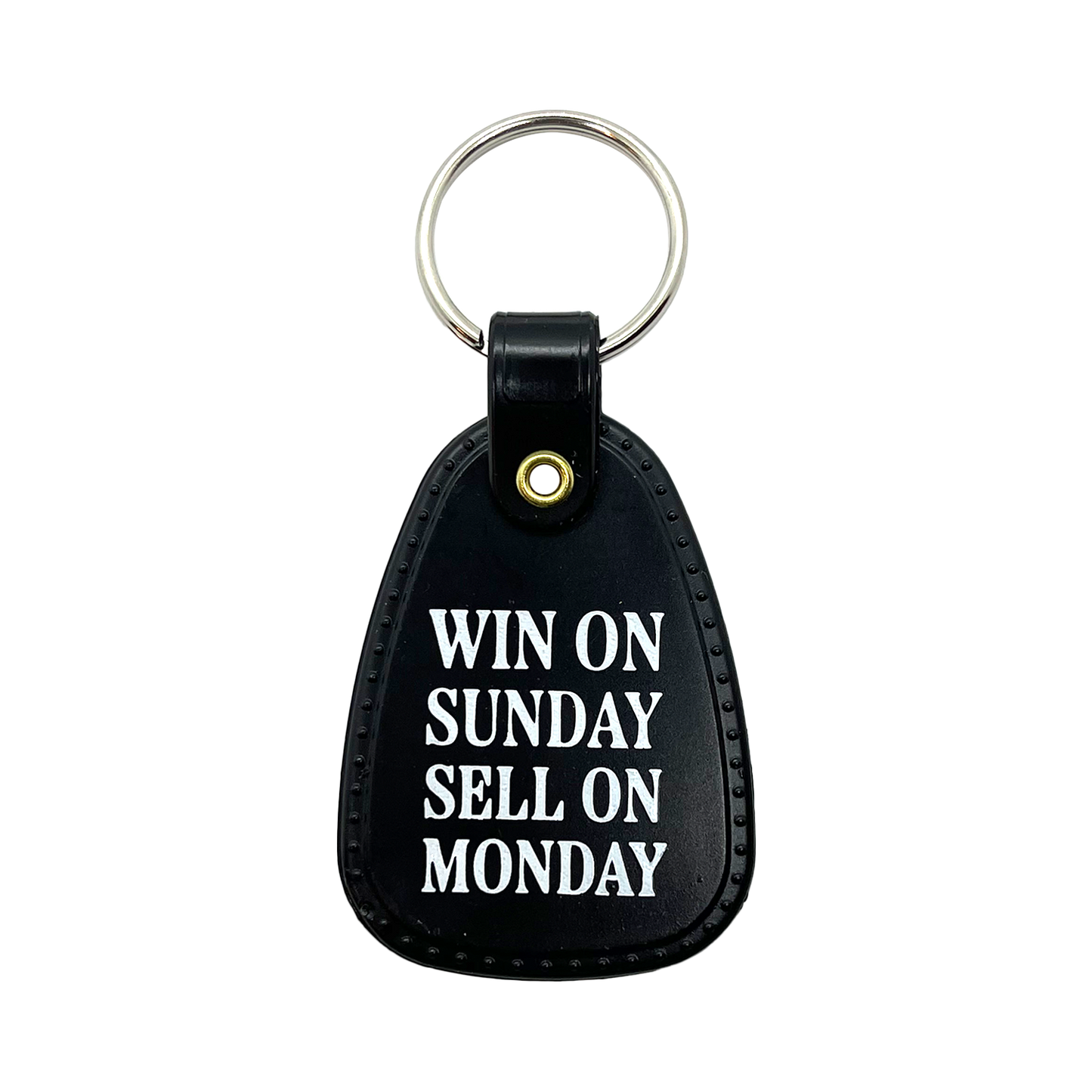 WIN ON SUNDAY KEYCHAIN