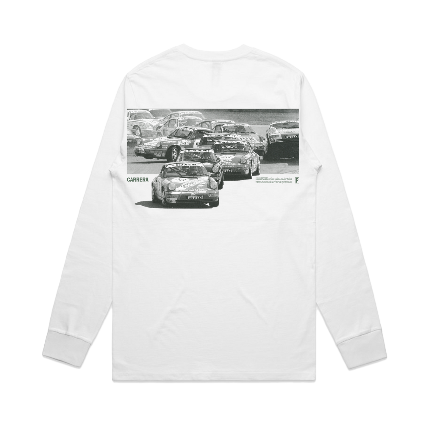 CARRERA L/S TEE WHITE