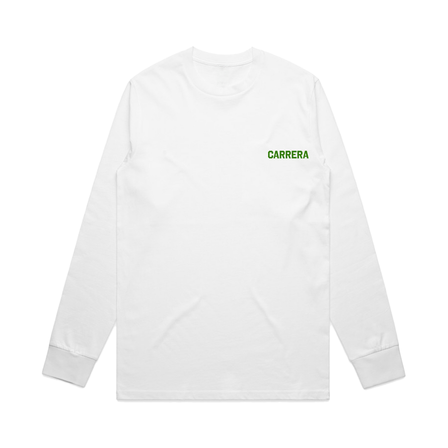 CARRERA L/S TEE WHITE