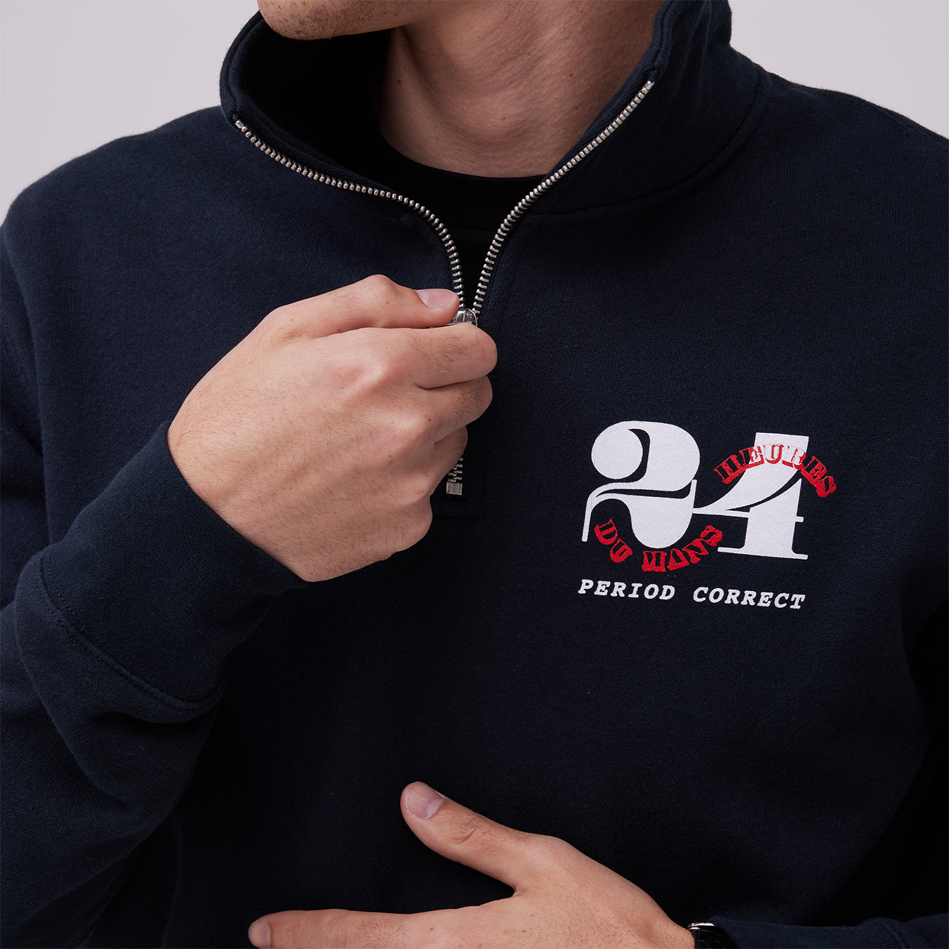 P.C. x 24H LE MANS HALF ZIP