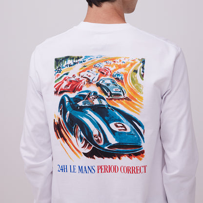 P.C. x 24H LE MANS 1956 POSTER L/S Tee