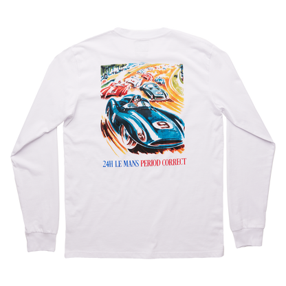 P.C. x 24H LE MANS 1956 POSTER L/S Tee