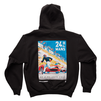 P.C. x 24H LE MANS 1959 POSTER HOODIE