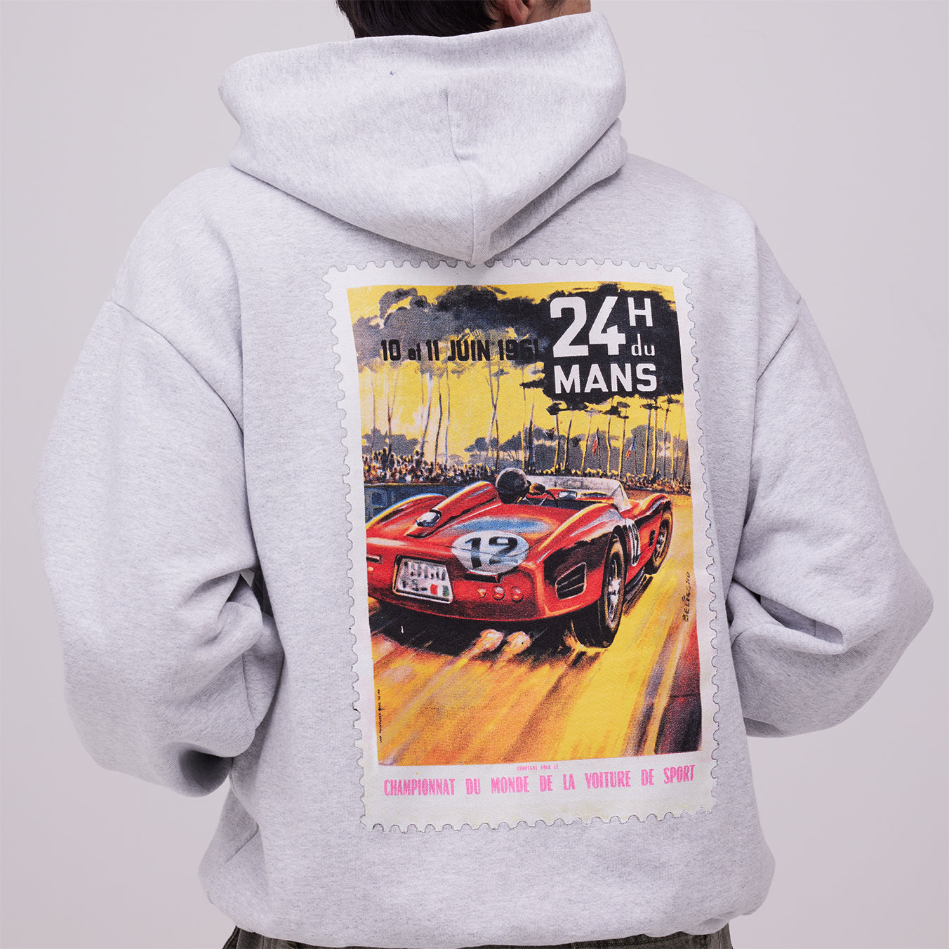 P.C. x 24H LE MANS 1961 POSTER HOODIE