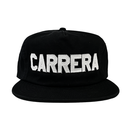 CARRERA APPLIQUE MID-PROFILE HAT BLACK