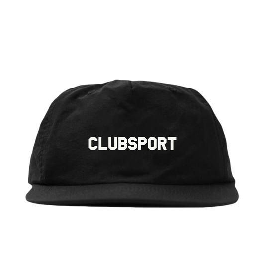 CLUBSPORT NYLON CAP BLACK