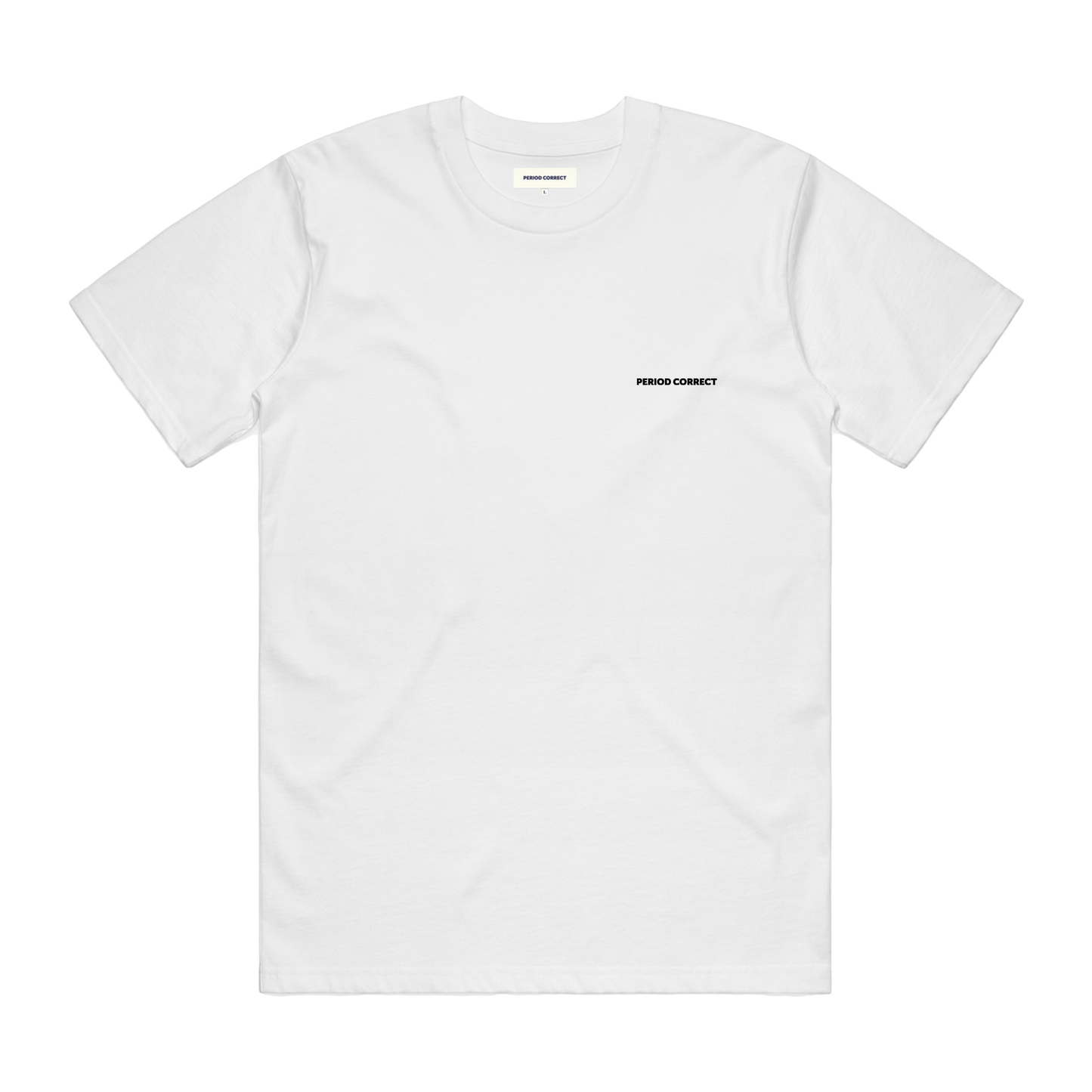 CHECKERED MEATBALL TEE WHITE