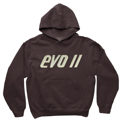 EVO II APPLIQUE HOODIE DARK GRAY