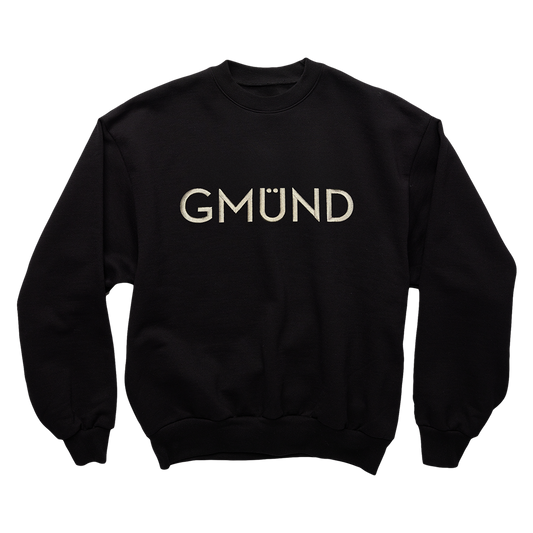 GMÜND CREWNECK BLACK