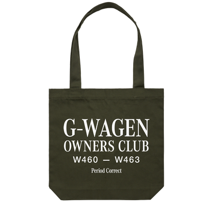 G-WAGEN OWNERS TOTE BAG