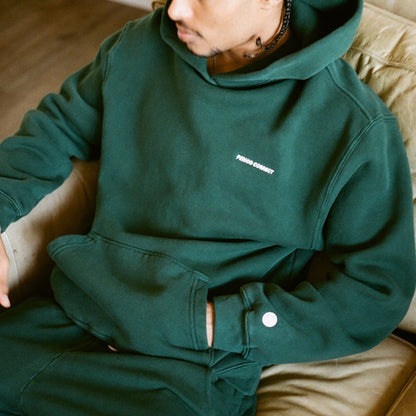 CORE LOGO HOODIE GREEN