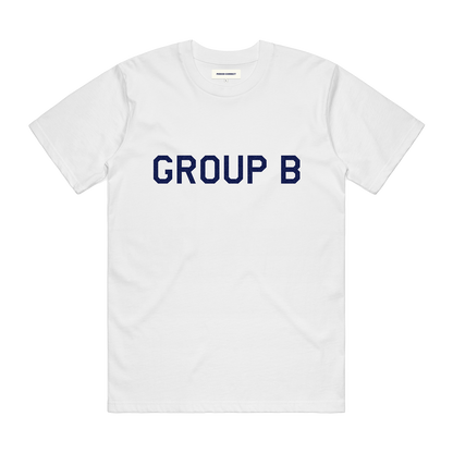 GROUP B TEE WHITE