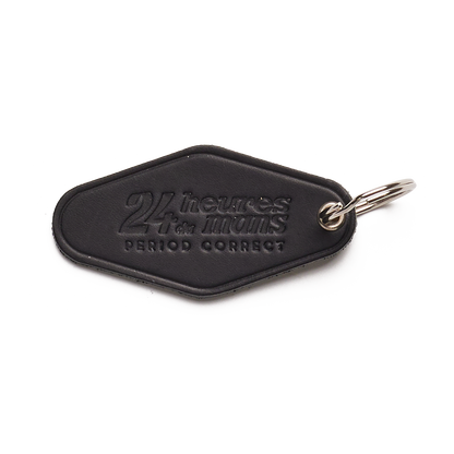 P.C. x 24H CLASSIC LOGO LEATHER KEYCHAIN