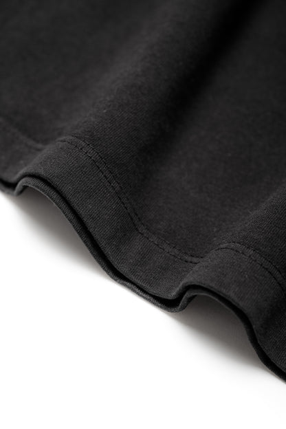 P.C. CAP COLLAR TEE - CORSA BLACK
