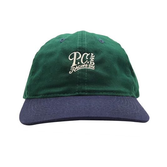 P.C. RACING DVSN. HAT GREEN/NAVY
