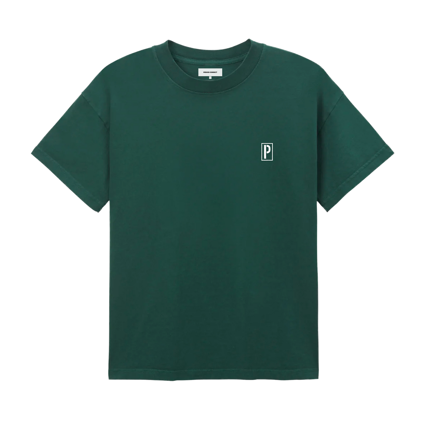 STENCIL P TEE GREEN