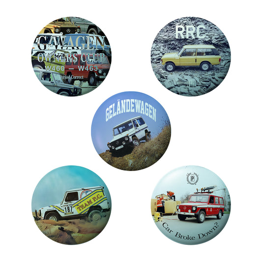 OVERLAND BUTTONS | SET OF 5