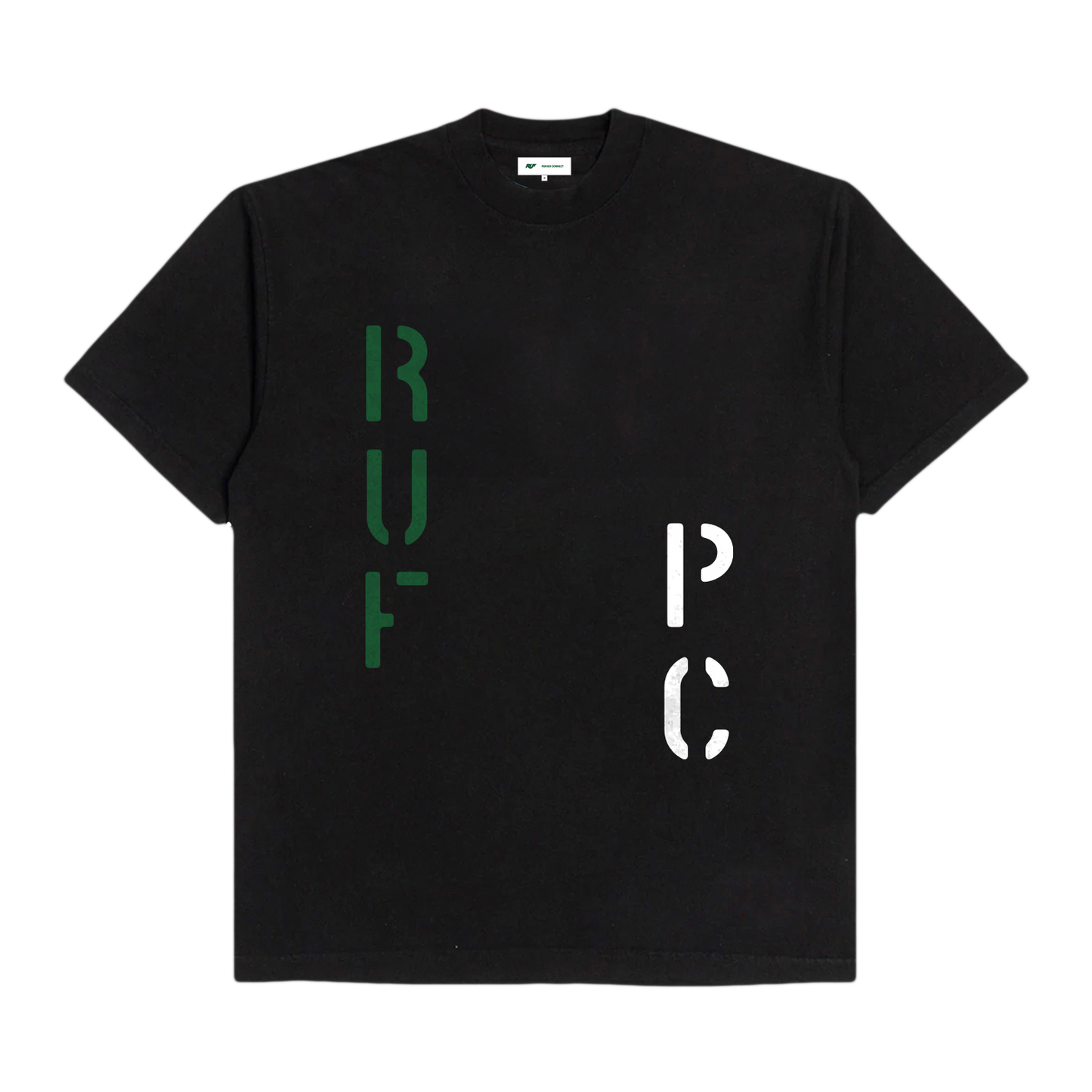 P.C. x ALOISA RUF 2.0 LOGOS TEE BLACK