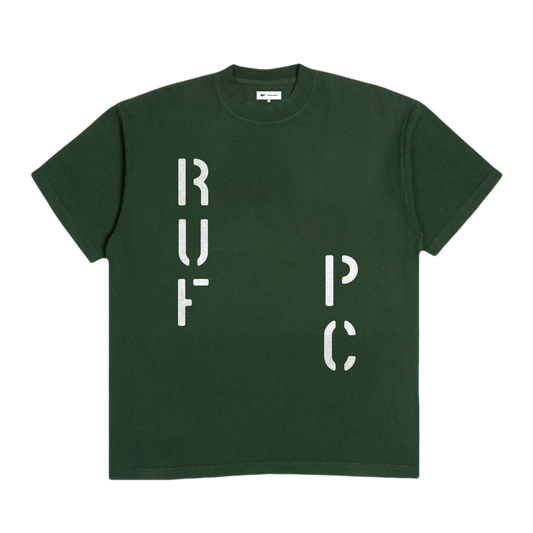 P.C. x ALOISA RUF 2.0 LOGOS TEE GREEN