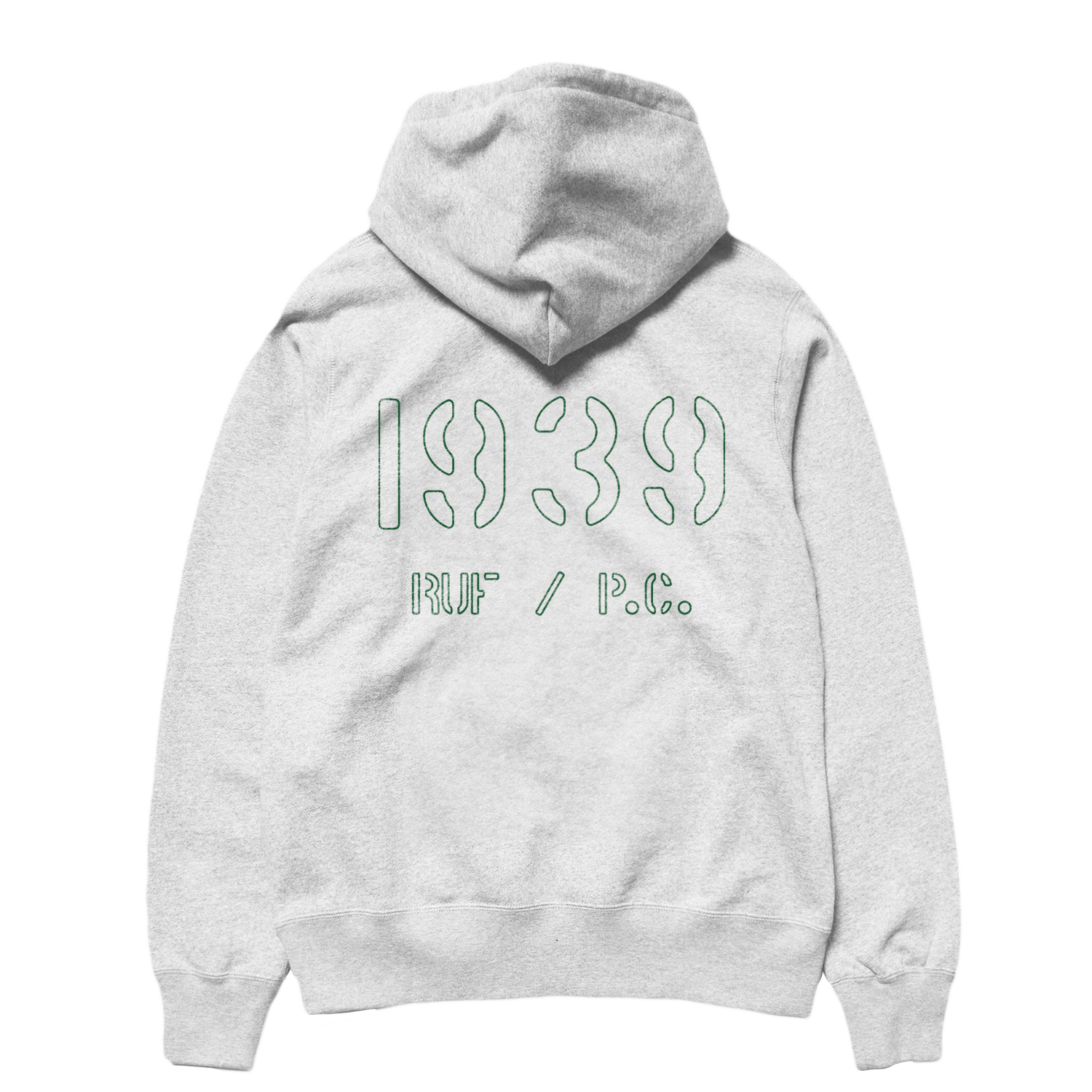 P.C. x ALOISA RUF 2.0 1939 HOODIE WHITE Period Correct
