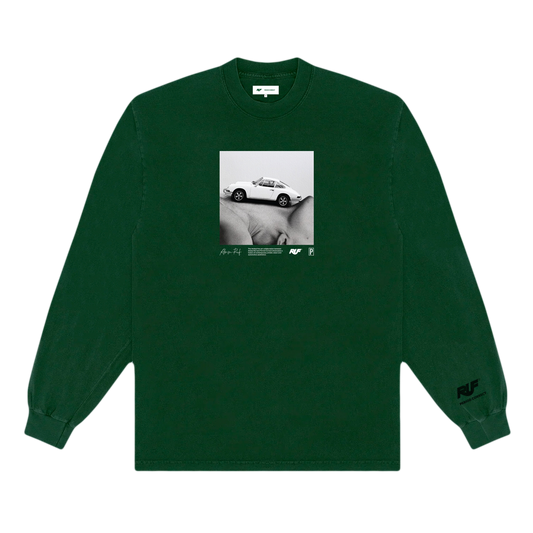 P.C. x ALOISA RUF 2.0 L/S PHOTO TEE GREEN