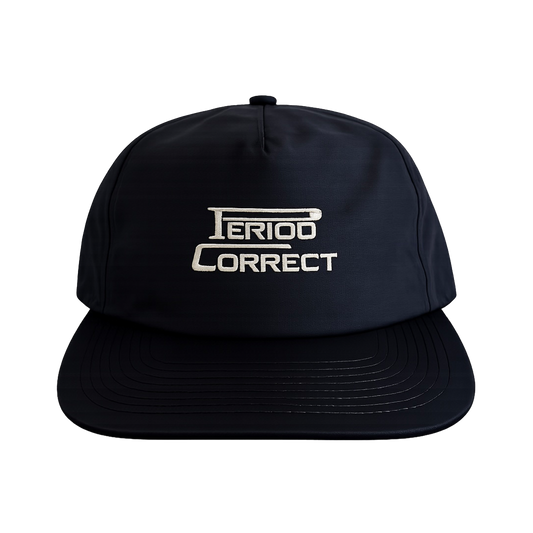 PERIOD CORRECT TRACK HAT NAVY