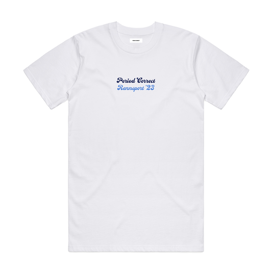 PC x RENNSPORT '23 TEE WHITE