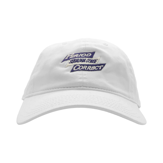 P.C. SQUADRA CORSE LOW PROFILE HAT WHITE