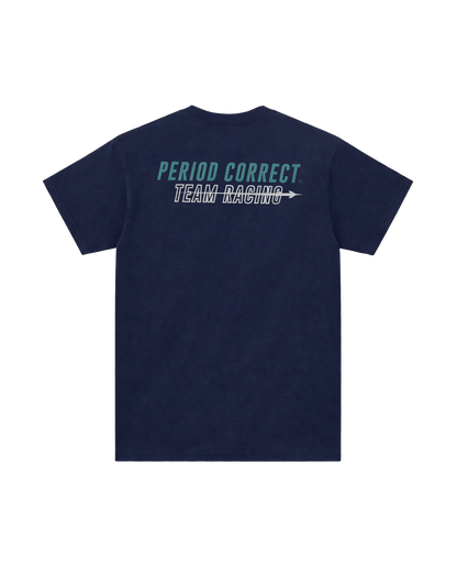 TEAM RACING TEE NAVY