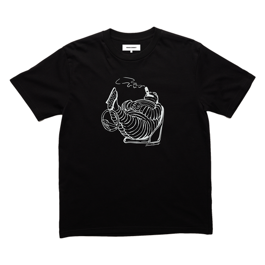 TYRED TEE BLACK