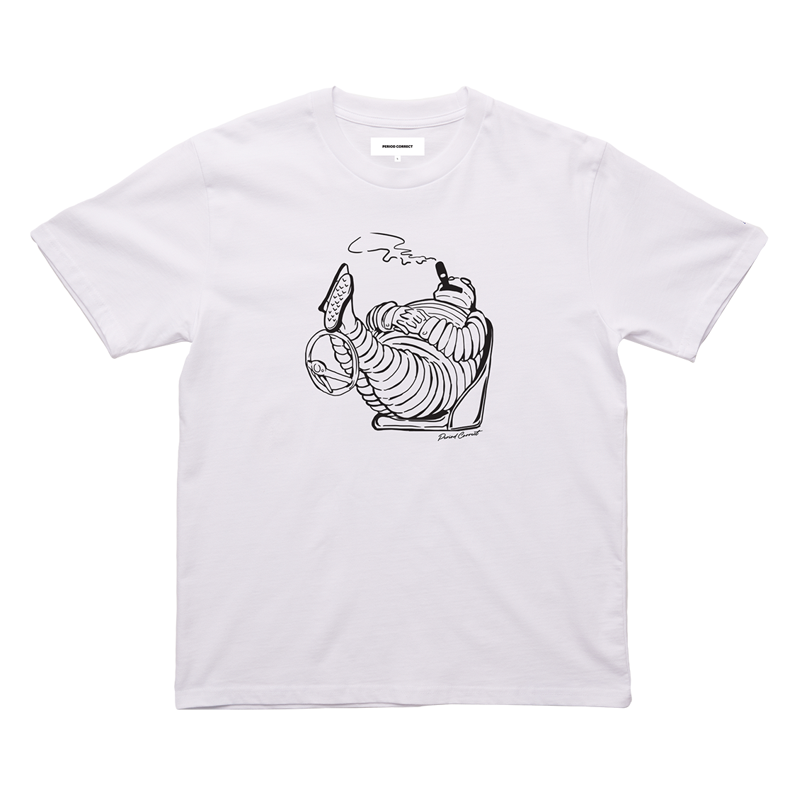 TYRED TEE WHITE