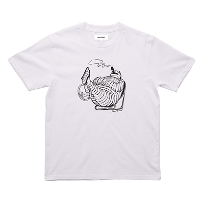 TYRED TEE WHITE