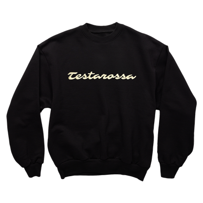 TESTAROSSA CREWNECK BLACK