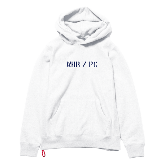 P.C. x WHR HOODIE WHITE