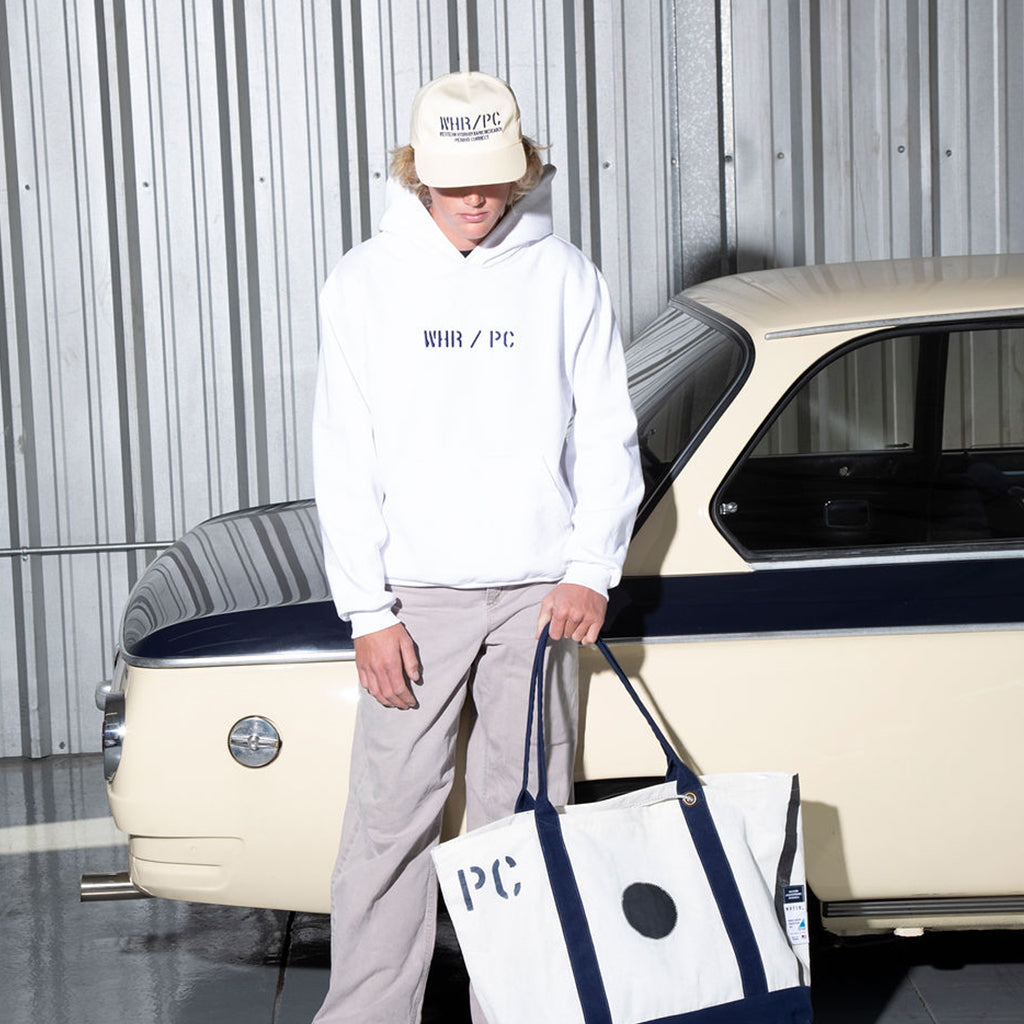 P.C. x WHR HOODIE WHITE