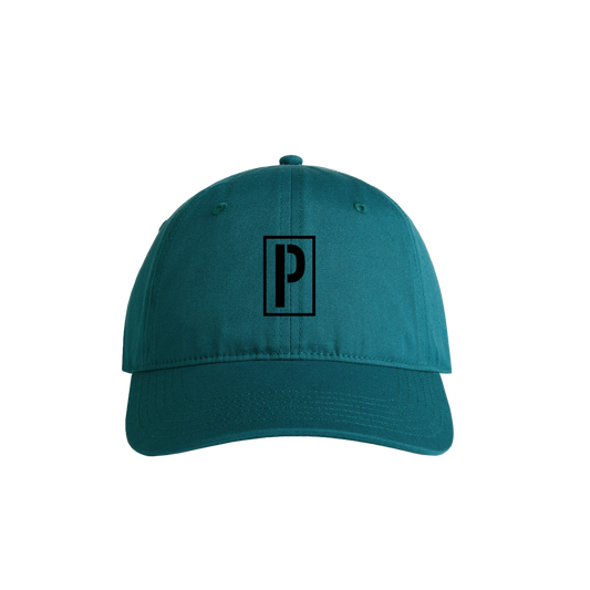 STENCIL P 3D EMBROIDER HAT TURQUOISE